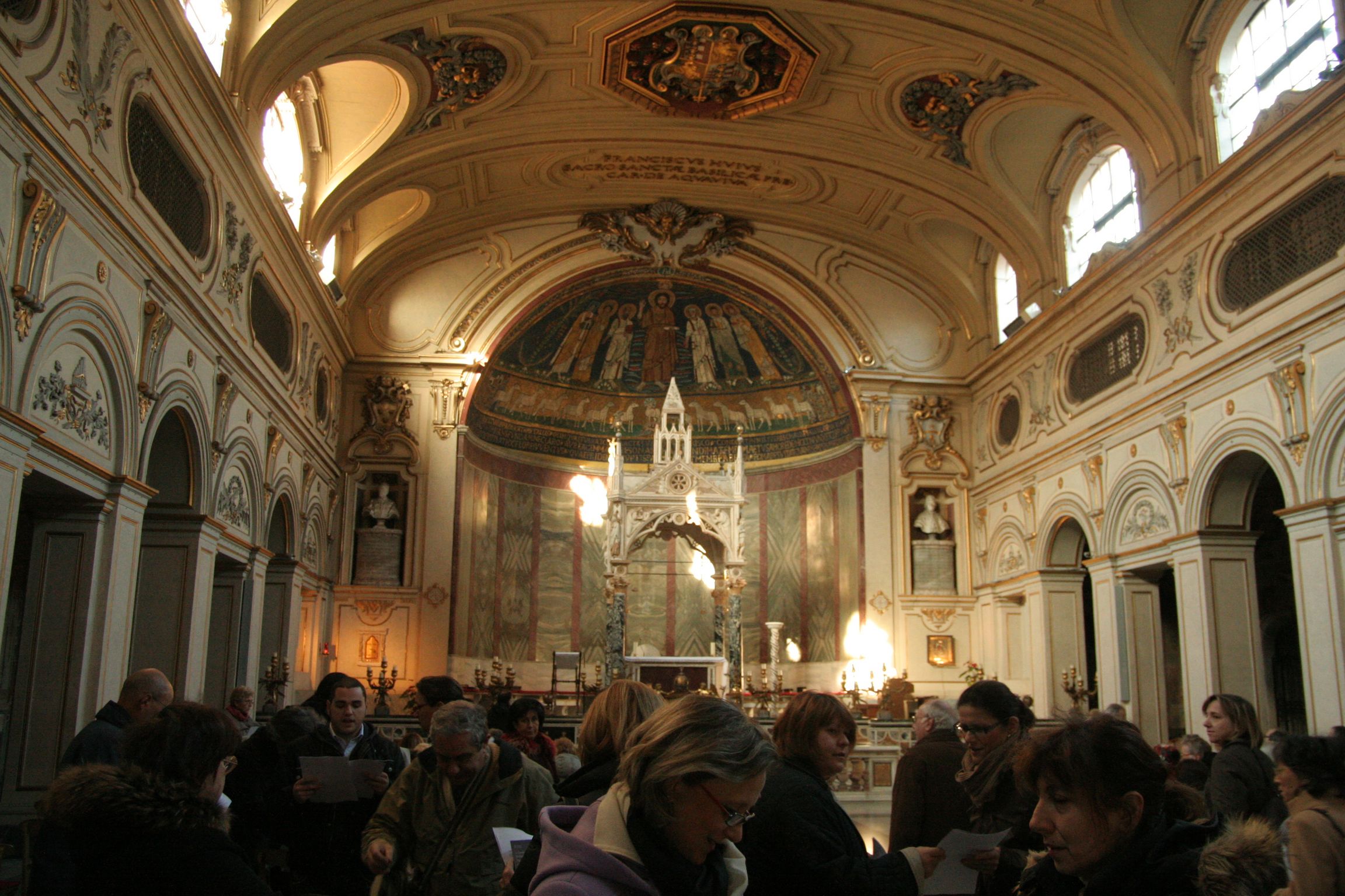Santa Cecilia in Trastevere: l'incontro di storia della chiesa di Roma